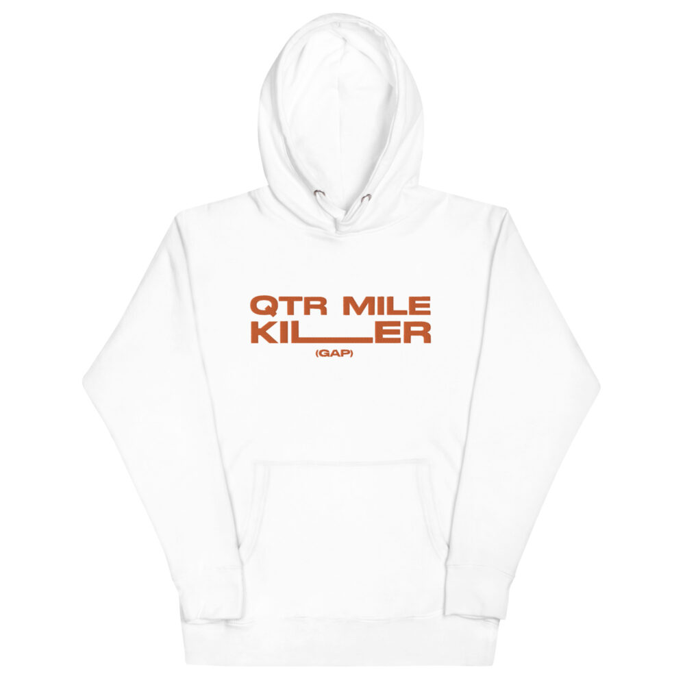 QTR Mile Killer Embroidered Hoodie - Image 3