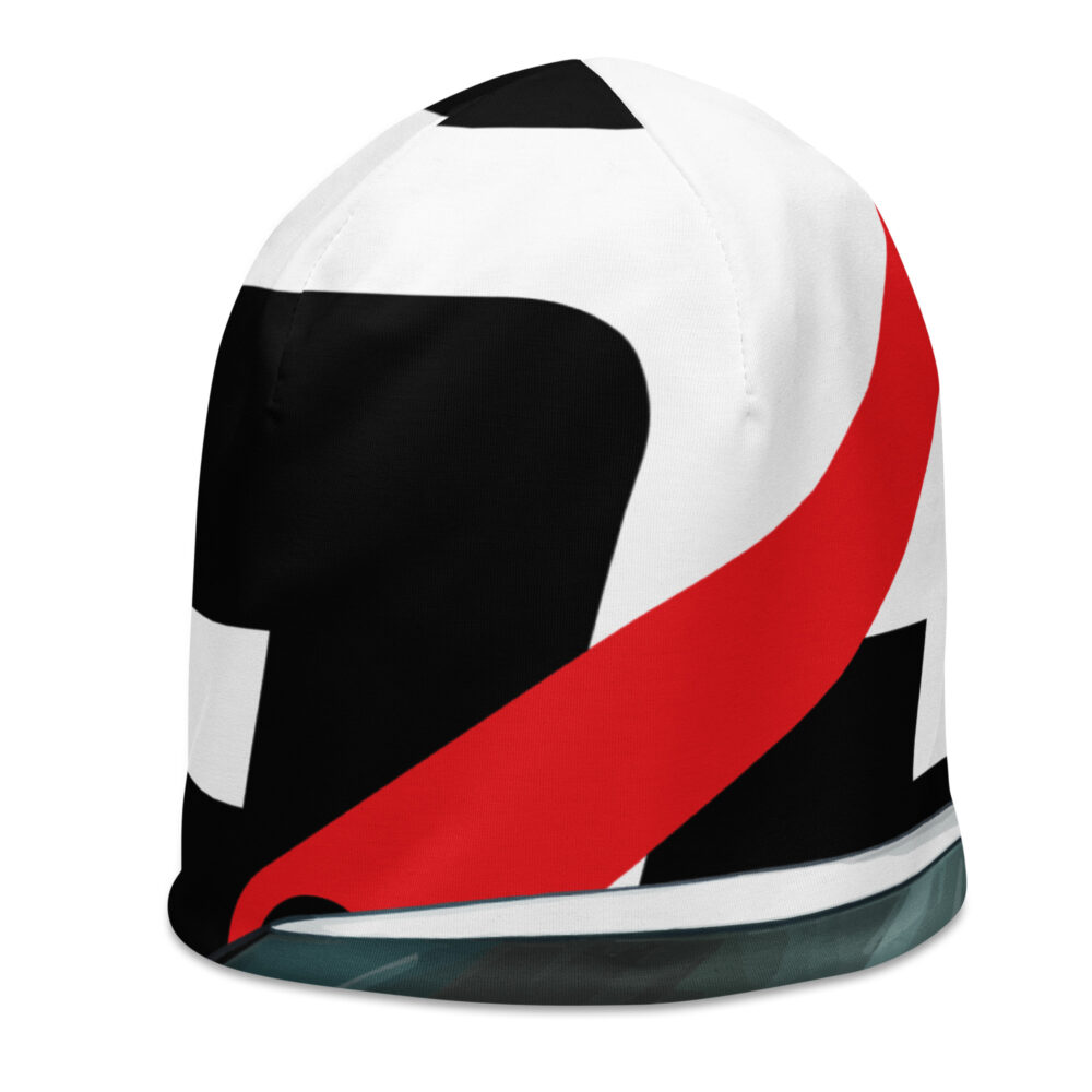 SJ All-Over Print Beanie - Image 4